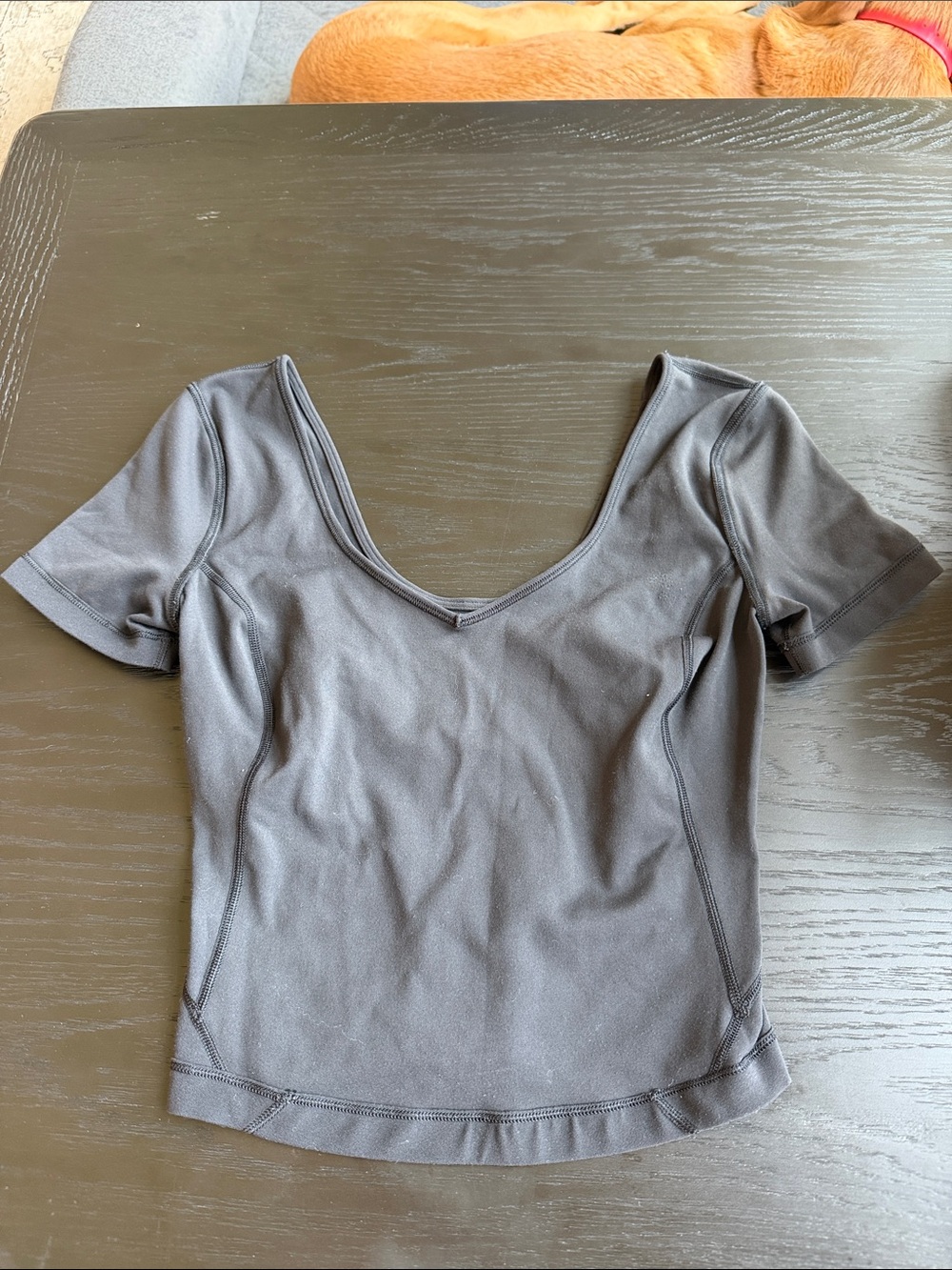 Lululemon workout Women's Scoop Neck Short Sleeve Top - Black